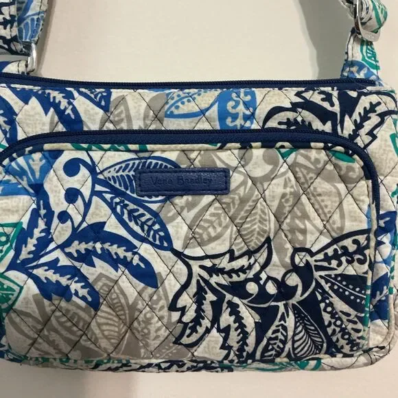 Vera Bradley Little Hipster Crossbody bag Quilted Santiago pattern (retired) - Picture 3 of 10